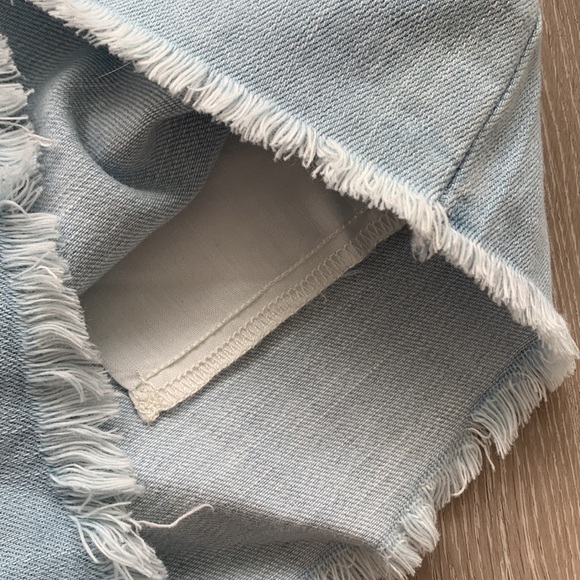 Aerie Denim Drawstring Shorts - Picture 6 of 6